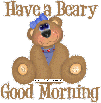 Beary Good Morning quote