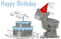 Bear Blowing Candles