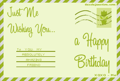 Birthday Post Card