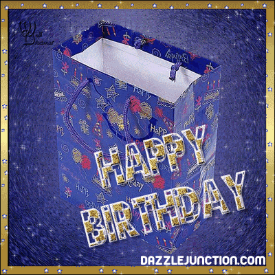 Blue Gift Bag