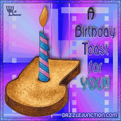 Candle In Toast