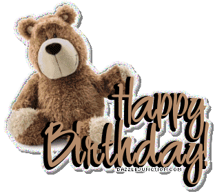 Stuffed Bear Birthday quote
