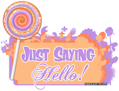 Just Saying Hello Lollipop