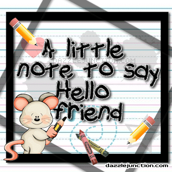 Mouse Little Note quote