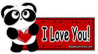 Panda Love Picture for Facebook