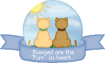 Blessed Purr At Heart quote