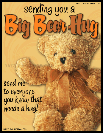 Big Bear Hugs quote
