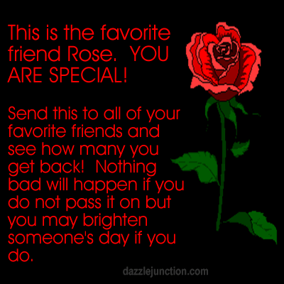 Rose Friend Picture for Facebook