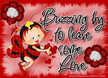 Buzzing By Leaving Love quote