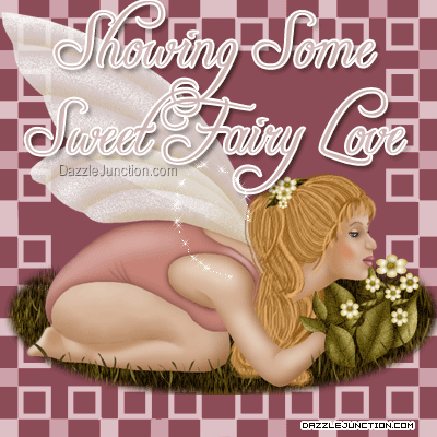 Showing Love  Fairy quote
