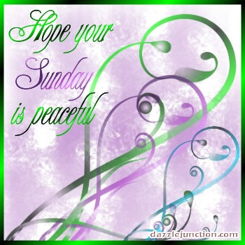 Hope Sunday Peaceful Dj quote