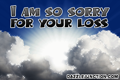 I Am So Sorry For Your Loss quote