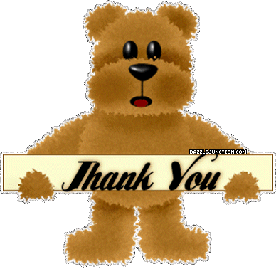 Thank You Bear quote