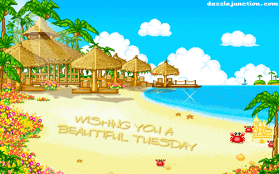 Tuesday Beautiful Beach Picture for Facebook