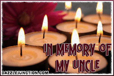 In Memory Of My Uncle Picture for Facebook