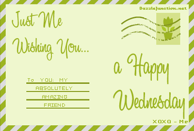 Wednesday Post Card