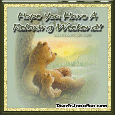 Relaxing Weekend Bears