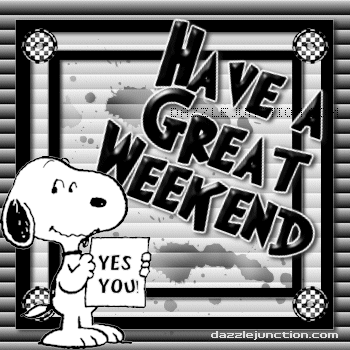 Snoopy Great Weekend