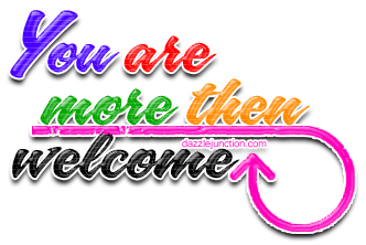 You Are More Then Welcome quote