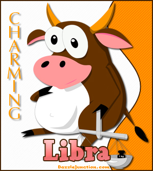 Libra Cow Picture for Facebook