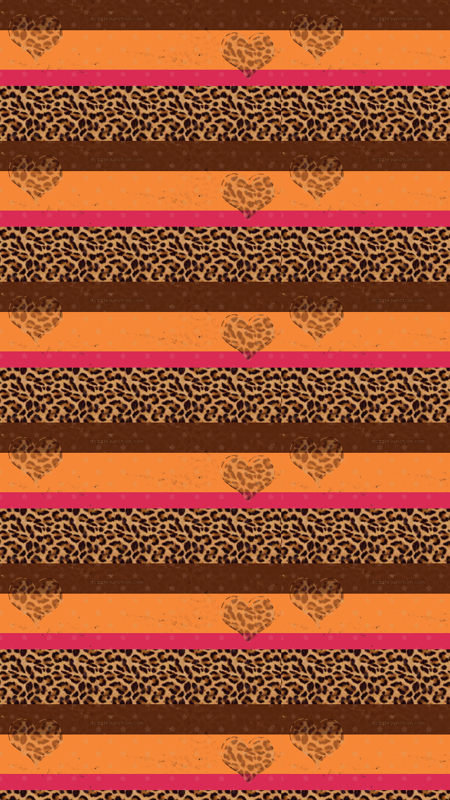 Brown Orange iPhone Wallpaper