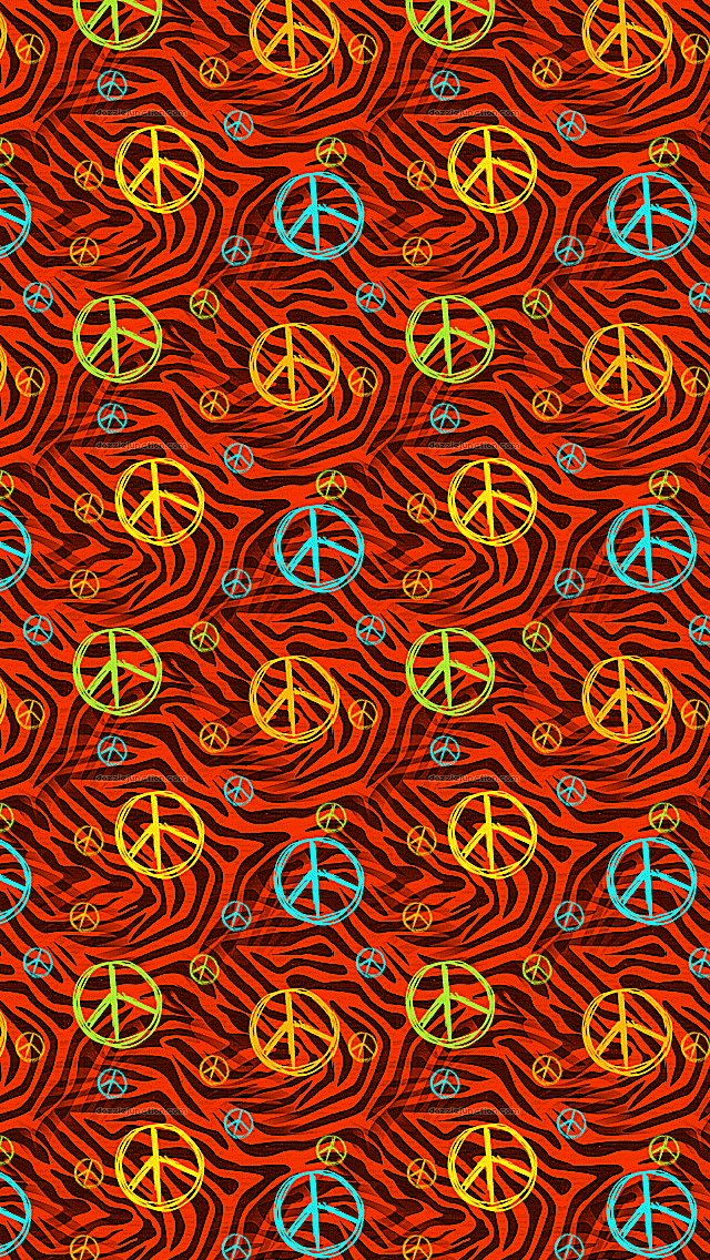 Color Peace iPhone Wallpaper