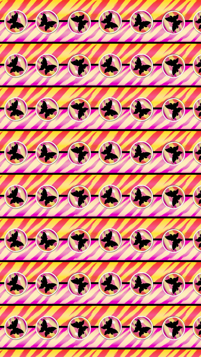 Tiger Butterflies iPhone Wallpaper