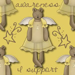 Bear Yellow Ribbon