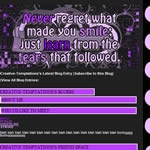 Never Regret