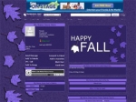 Happy Fall Blue