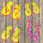 Flipflops Wood