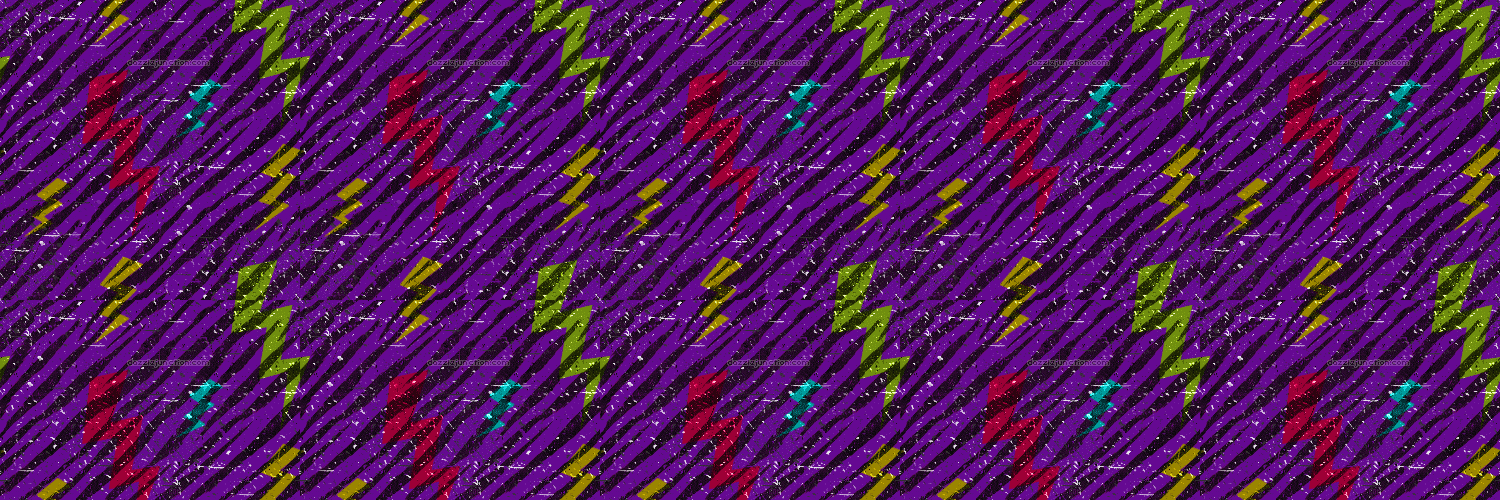 A Purple Bolt Twitter Header